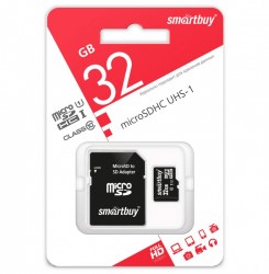 Карта памяти Smartbuy microSDHC UHS-1 32GB